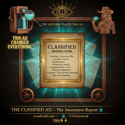 The Classified Ad — The Universe’s Listing for a Texas Ally