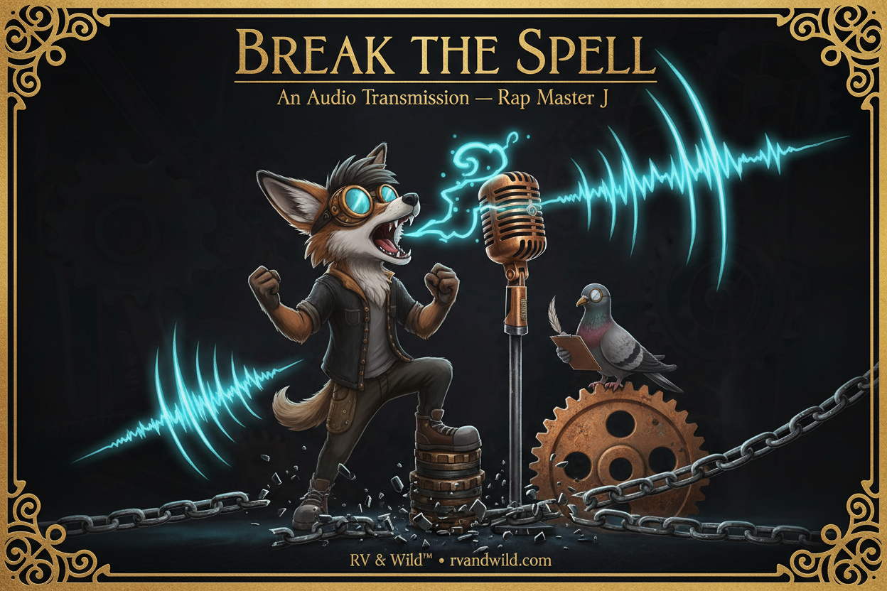 Break The Spell — Audio Transmission by Rap Master J — RV & Wild™